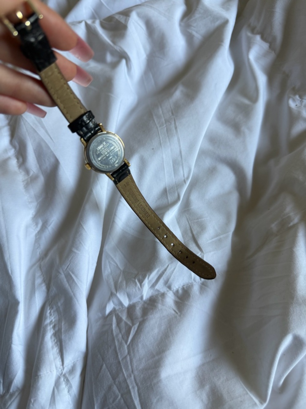 Timex indiglo watch vintage black & gold - Picture 4 of 4